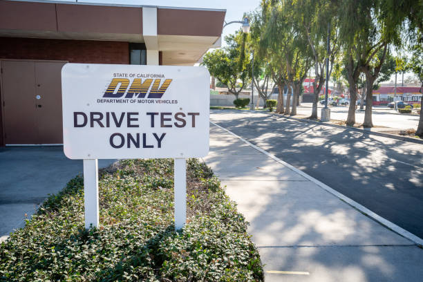 Driving test road